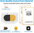 D36/D66 (8 Replacement+4 ORSDA Cat Water Fountain Filters, ONLY for Cat Fountain With Water Level Window, Filters Pump