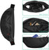 Running Waist Pack, Fanny Pack for Men Women, Lightweight Belt Bag for Travel Sports Hiking (355 Black)