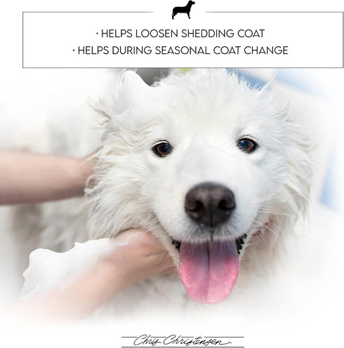 Chris Christensen Smart Rinse All Coat Dog Conditioner | Makes up to 8 Bottles | Fragrance Free, 16 oz