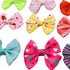 PET SHOW 20pcs Dog Hair Bows with Alligator Clips, Assorted Bowknot Hair Clips for Small Medium Dogs, Cat, Puppy