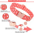 Valentine's Day Dog Collar, Red Heart Collar for Small Medium Large Dogs, Wedding Collar with Metal Buckle, XL