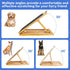 Dog Scratch Board for Nails, Adjustable Nail Filing Board with Mini Handheld Scratch Pad, Dog Nail File Alternative