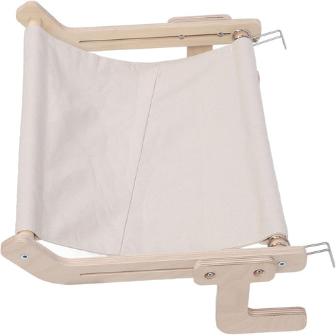 Bedside Cat Hammock, Wood Frame Structure Sturdy and Stable Versatile Use and
