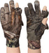 Hunting Gloves - Camo Full Finger/Fingerless Gloves, Lightweight Camouflage Pro Anti-Slip Bow Hunting Archery