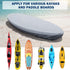 Kohree 420D Kayak Cover - Waterproof Heavy Duty UV Protection for Outdoor Storage, 10.2-11.5ft / 11.8-13.1ft