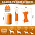 6-Pack Kseroo Indestructible Dog Toys for Aggressive Chewers: Peanut Butter Flavored Hard Nylon Bone Chew Toys, Tough