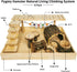 Set Hamiledyi Dwarf Hamster Activity Playground Natural Wood Gerbil Climbing Platform Mice Living Gym System Syrian