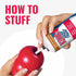 (Pack 2) KONG Classic Stuffable Dog Toy - Fetch & Chew Toy for Dogs - Treat-Filling Capabilities & Erratic Bounce