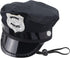 2 Pieces Pet Police Costume Accessory Set Pet Dog Cat Police Hat with Pet Necktie Pet Police Dress Up Kit for Halloween Christmas Cosplay Role Play Party (Set-A)