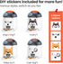 280ml Potaroma Dog Puzzle Feeder Toy, Interactive IQ Training, Electronic Treat Dispenser, Automatic Rechargeable