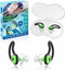 Hearprotek Ear Plugs for Swimming, Waterproof Silicone Water Earplugs for Adults, Juniors, Pool Shower Bathing