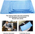 Dog Cooling Mat, Pet Cooling Pads for Dogs & Cats, Outdoor Blanket for Car Seats & Beds (22IN*28IN)