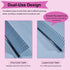 3-Piece Puppy Grooming Kit - Stainless Steel Flea Comb & Soft Bristle Brush for Small Breeds (Pink)