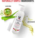 8 oz Warren London Paw Scrub Deep Cleaning Paw & Nail Cleanser with Aloe Vera Removes Dirt & Grime Includes Scrub Brush