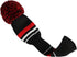 Scott Edward Set of 4 Golf Club Head Covers, Acrylic Yarn Double-Layers Knitted
