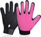 Upgrade Pet Grooming Gloves - Gentle Shedding Cat Brushes Mittens for Dogs, Cats, and Horses (1 Pair, Pink)
