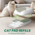 IMMCUTE 16.9" 11.4", 30 2L, Multi-Cat Litter Pads X Ct, Odor Control, Thickened Leak-Proof Pee Pads for Breeze System