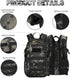 HUNTVP Mini Daypack Military MOLLE Backpack Rucksack Gear Tactical Assault Pack Bag for Hunting, Camping, Trekking