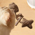 Generic Cat Teething Toy - Interactive Kitten Chew Toy for Indoor Outdoor Play, Fish Bone Wooden Teether | Relaxation