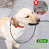 2 Pack Heavy Duty Chew Proof Dog Leash Extension Metal Cable Lead, Non-Tangle Connect Leash, Black Dog Leash Extender