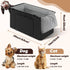 11lbs, QUMY Dog Car Seats for Small Dogs Up to Portable Center Console Dog Booster Seat, Multi-Purpose Puppy CarSeat