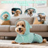 Bath/Beach/Swimming DENTRUN Dog Robes for After Bath - Super Absorbent & Fast Drying Coat with Hood, Bathrobe Beach