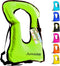 Inflatable Snorkel Vest for Adults - Portable Buoyancy Jacket for Snorkeling, Swimming, Kayaking, Boating