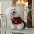 CuteBone Maple Leaf Soft Puppy Pajamas, Cute Dog Pjs Fall Jumpsuit, Large
