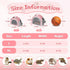 YUDODO Hamster Carrier Guinea Pig Carrier Bag Small Animal Sugar Glider Pouch Gerbil Hedgehog Portable Travel Carrier