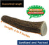 Elk Antler Chews for Dogs - Naturally Shed USA Collected A-Grade Premium Elk Antler Dog Chews, Single Pack Large Whole