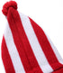 Red and White Striped Dog Sweater - Holiday Halloween Christmas Pet Clothes, Soft Comfortable Dog Clothes
