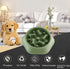 Slow Feeder Dog Bowl - Anti Gulping Healthy Eating Interactive Bloat Stop Fun Alternative Pet Feeding Bowl