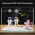 2-Pack Floating Fish Tank Decorations, Cute Little Astronauts for All Kinds of Fish and Fish Tanks