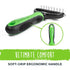 Mighty Paw Dog Grooming Brush - 2-In-1 Dual Sided Comb with Round Tip for Maximum Coat Penetration