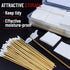 Gun Cleaning Supplies, Cotton Swabs and Patches, 6" Long Lint Free Cloth for Most Caliber Firearms