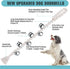 Housetraining Bell-6 1.5 COOYOO Dog Bells to Go Outside, Premium Quality Potty Training Dog Door Bell, Yarn Handwoven