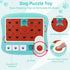 Dog Puzzle Toys for Large Dogs - Mentally Stimulating Interactive Toys for Boredom and Training, Mint Green