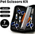 7 1 Set MEDUWEDU in Dog Grooming Scissors with Safety Round Head, Sharp and Durable, with Two Stainless Steel Combs
