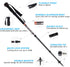 G2 GO2GETHRE Multipurpose Telescopic Trekking Poles, Strong Aircraft Alloy Walking Sticks for Hiking, 1pc
