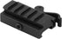 Monstrum Tactical Low Profile Picatinny Riser Mount, Quick Release for Red Dots, Scopes, 0.5 inch H x 2.5 inch L