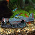 No Pollution Aquarium Plane Decor, Artificial Fish Tank Ornament for Decorating, Resin Material