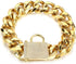 Big Dog Chain Collar Heavy Strong Gold Bling Thick Solid Stainless Steel Wide 23MM Cuban Link Choke Collar (20inch)