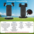 MOSNAI 4.7"-6.9" Golf Cart Magnetic Phone Holder Mount with Vibration Dampener, Anti-Shake Golf Cell Phone Holder