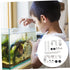 1 Set Plumbing Fittings for Fish Tank Filter Tube, Aquarium Filter Water Tubing, External Filter Water Case Overflow Kit