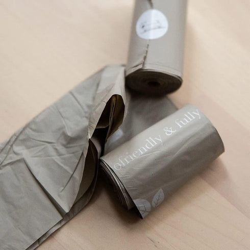 100% D6400 13432 270 18 Certified Home Compostable and Biodegradable Dog Poop Bags - ASTM & EN Compliant dog poop bags