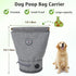 Dog Poop Bag Holder,Dog Walking Bag with Poop Bag Dispenser,Reusable Smell Proof Dog Waste Bag,Pet Poop Pouch with Magnetic Closure,Portable Dog Accessories Travel Bag for Leash,Harness &Waist by TIGOADT