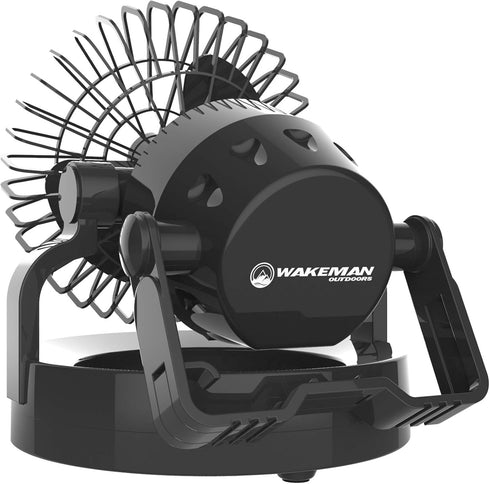 LED Lantern - 2 in 1 Battery Powered Fan and Lantern by Wakeman Outdoors (Portable Fan)
