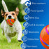 Automatic Dog Ball Toy - USB Rechargeable, Dual Mode, Soft Exterior & PC Interior for Small Breeds
