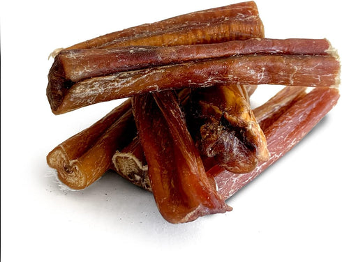 Bully Stick Bites Raised & Made in USA - 1 lb, Odor Free, All-Natural Dog Chews