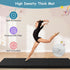 6'x 2' 2" Giantex Gymnastics Mat, Thick Folding Tumbling Mat with Hook and Loop Fastener, Foldable Gym Mat